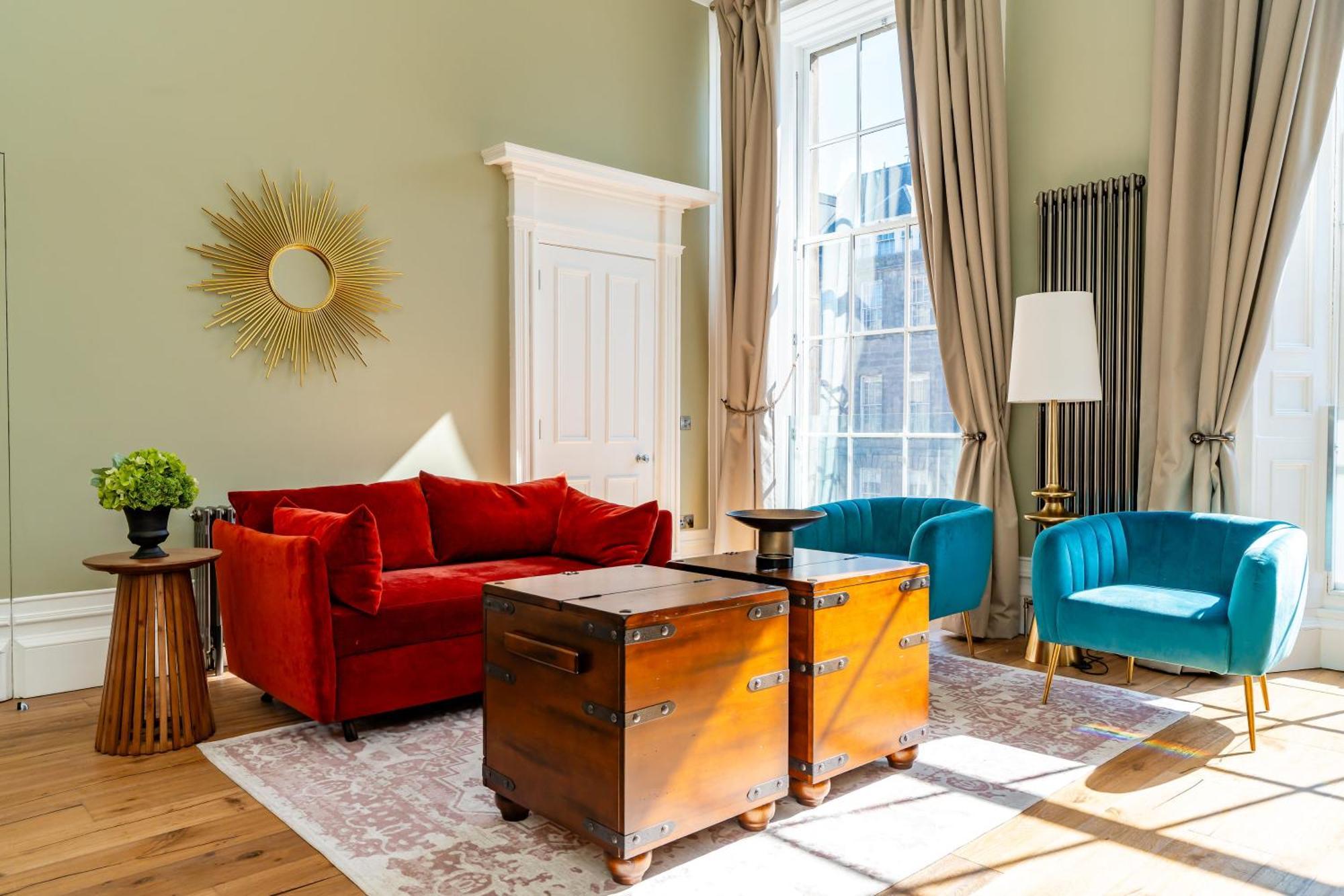 Dragon Suites Luxury Apartments At 9 Albyn Place EDI Exterior photo